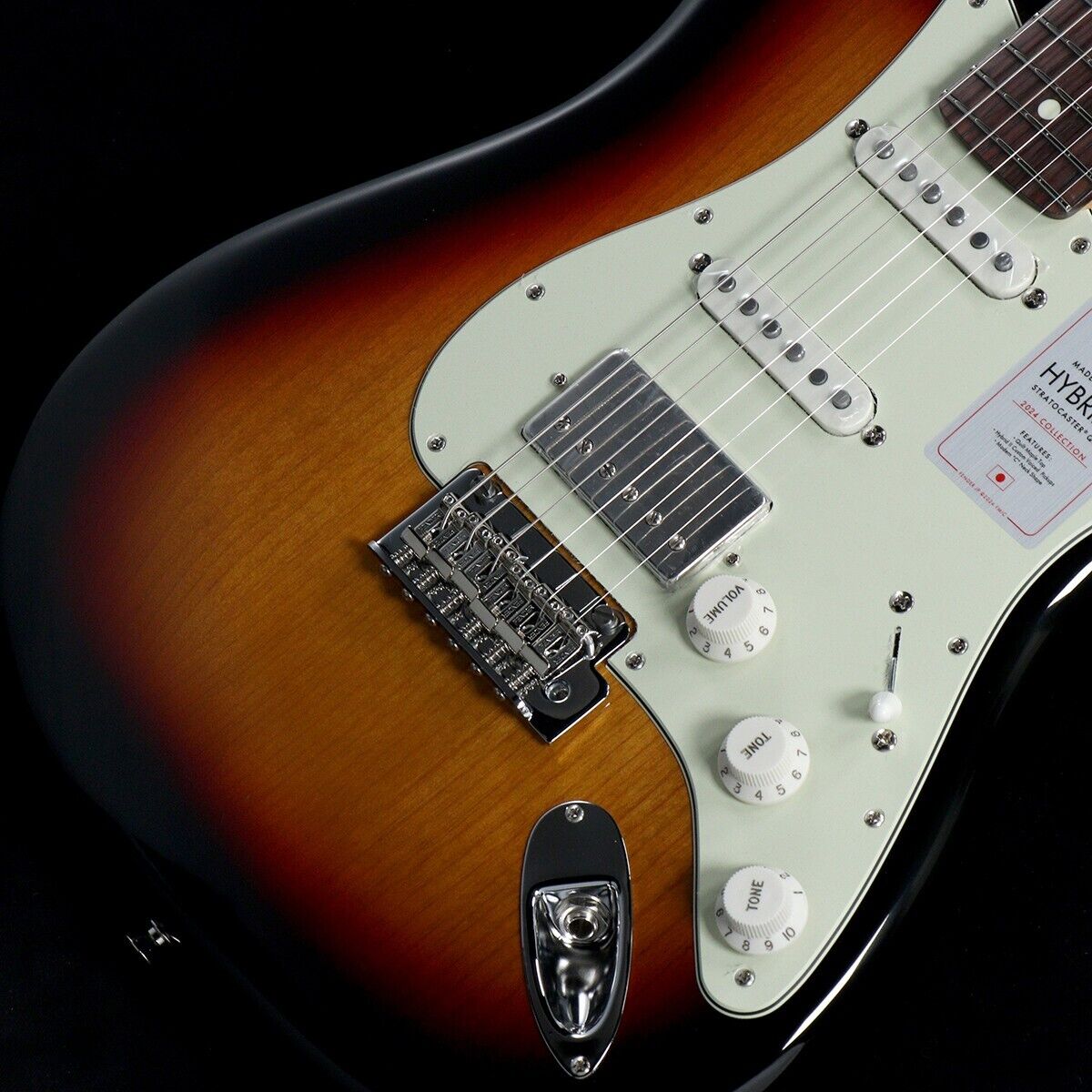 Fender Made in Japan 2024 Collection Hybrid II Stratocaster HSS 3-Color Sunburst