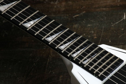 Jackson MJ Series Rhoads RR24-MG White with Black Pinstripes made in japan