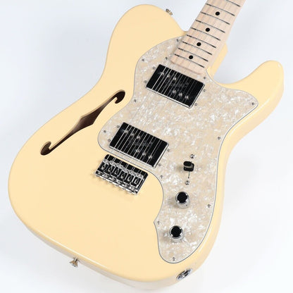 Fender FSR Made in Japan Traditional 70s Telecaster Thinline Maple Vintage White