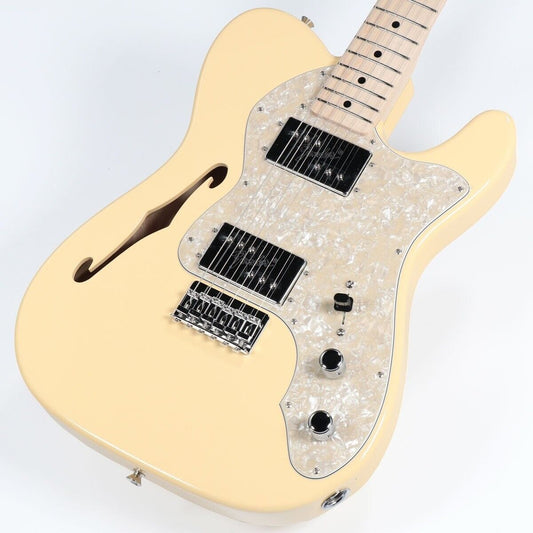 Fender FSR Made in Japan Traditional 70s Telecaster Thinline Maple Vintage White