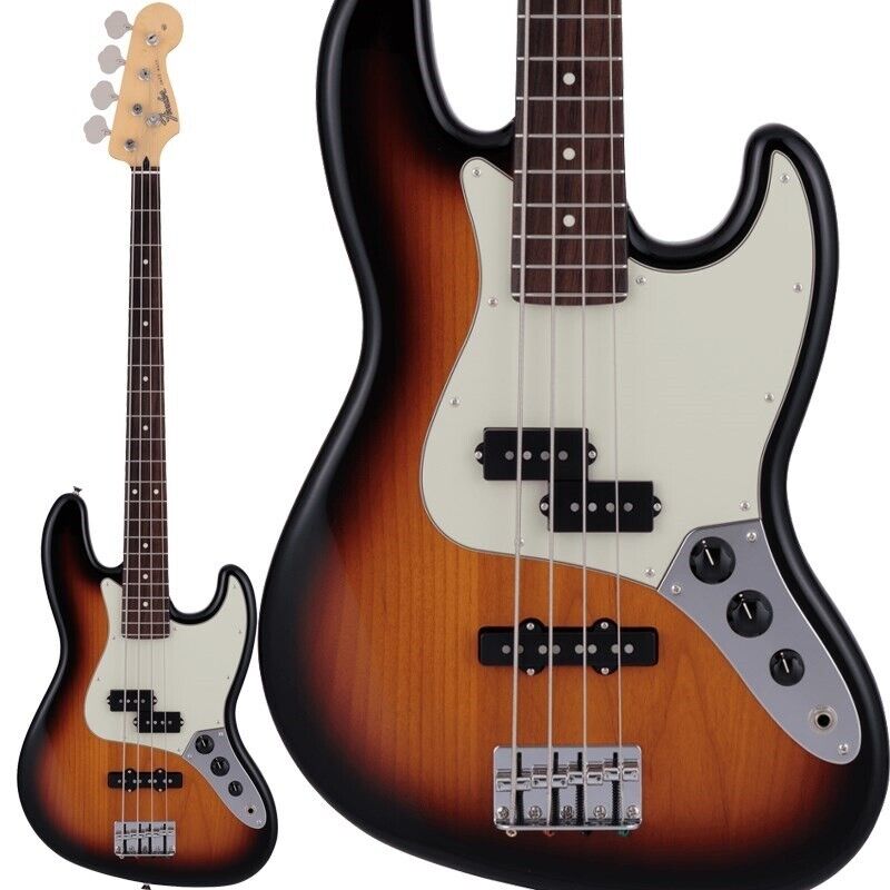 Fender Made in Japan 2024 Collection Hybrid II Jazz Bass PJ 3-Color Sunburst New