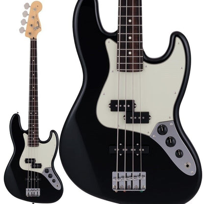 Fender Made in Japan 2024 Collection Hybrid II Jazz Bass PJ Black New w/gig bag