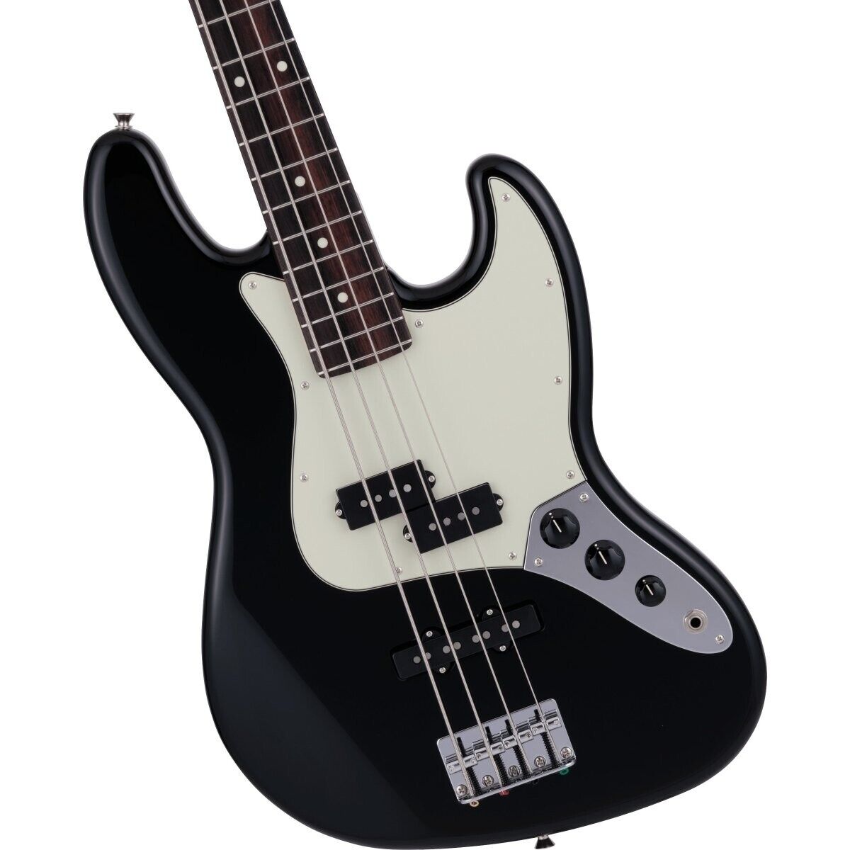 Fender Made in Japan 2024 Collection Hybrid II Jazz Bass PJ Black New w/gig bag