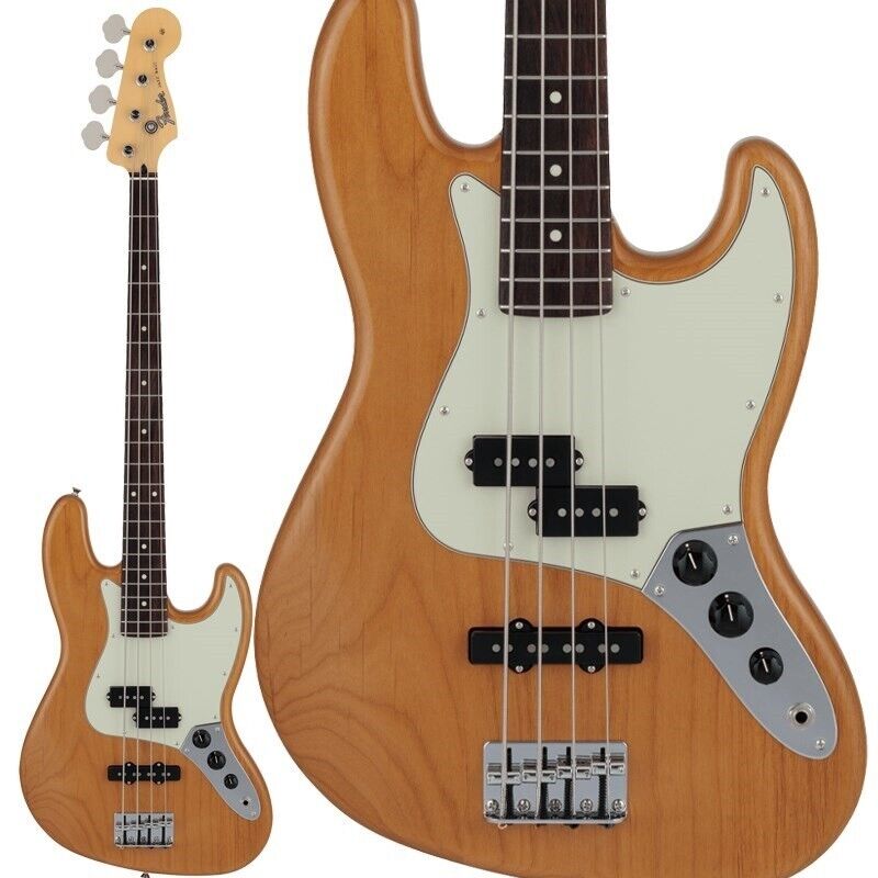 Fender Made in Japan 2024 Collection Hybrid II Jazz Bass PJ Vintage Natural New