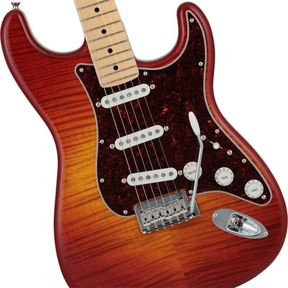 Fender Made in Japan 2024 Collection Hybrid II Stratocaster Flame Sunset Orange