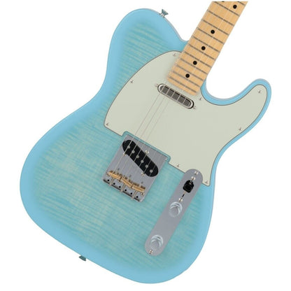 Fender Made in Japan 2024 Collection Hybrid II Telecaster FMT Flame Celeste Blue