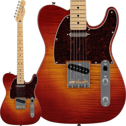 Fender Made in Japan 2024 Collection Hybrid II Telecaster Flame Sunset Orange