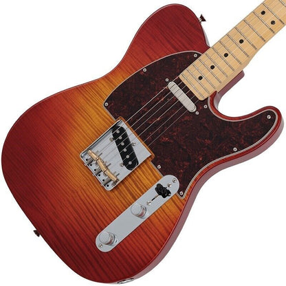 Fender Made in Japan 2024 Collection Hybrid II Telecaster Flame Sunset Orange