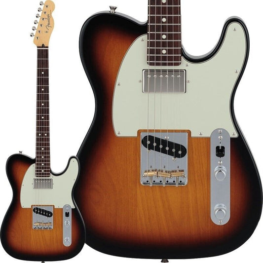 Fender Made in Japan 2024 Collection Hybrid II Telecaster SH 3-Color Sunburst RoseWood