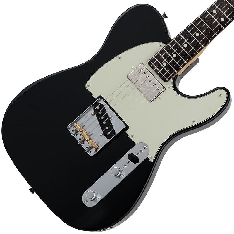 Fender Made in Japan 2024 Collection Hybrid II Telecaster SH Black guitar w/bag