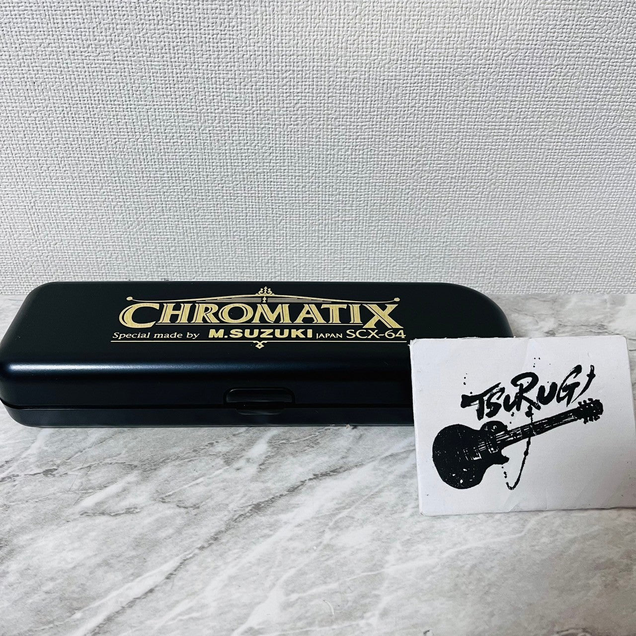 Suzuki SCX-64 Chromatic Harmonica 16 Holes 64 Sound Standard w/Plastic Case