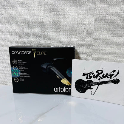 Ortofon Concorde MkII Elite Gold Cartridge DJ Turntable Best Sound genuine New