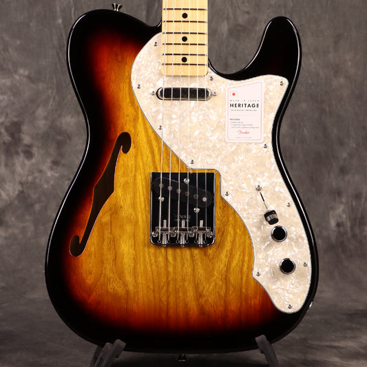 Fender Made In Japan Heritage 60s Telecaster Thinline 3-Color Sunburst New