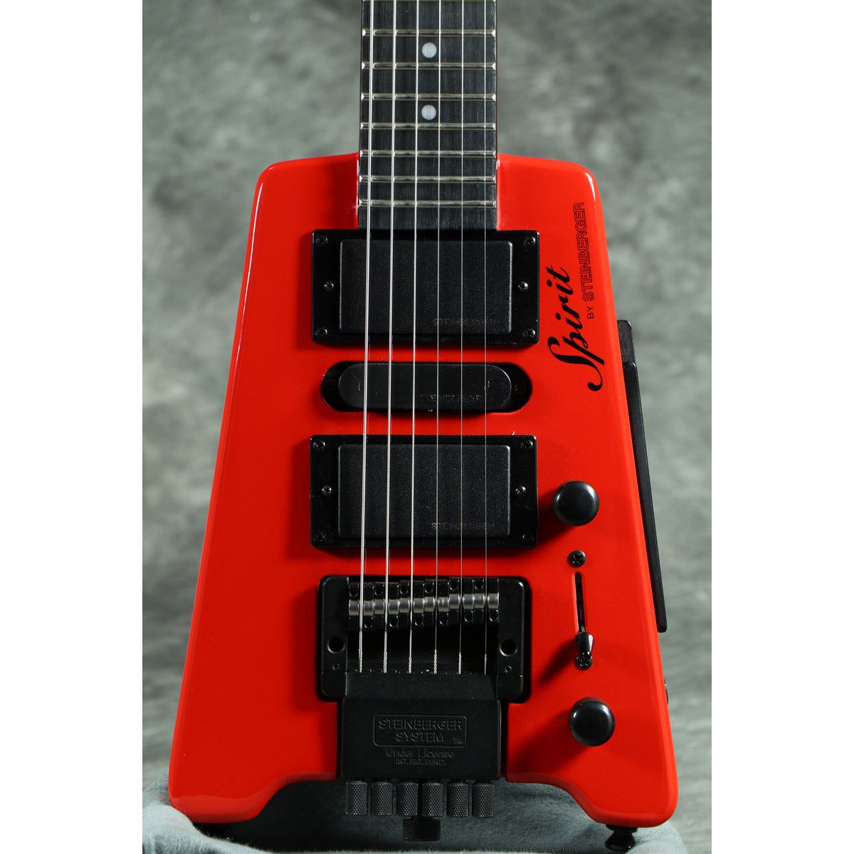 STEINBERGER Spirit GT-PRO Deluxe Series Hot Rod Red Headless Electric Guitar New