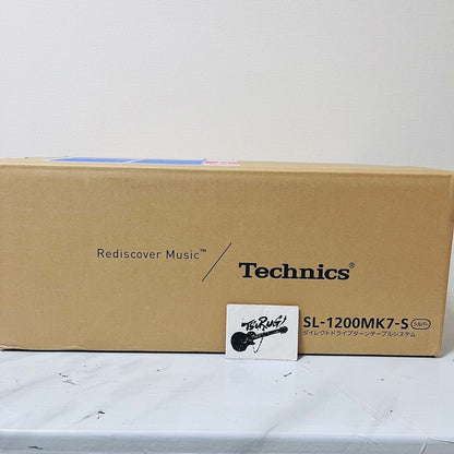 Technics SL-1200MK7 Silver Direct-Drive Professional DJ Turntable genuine New