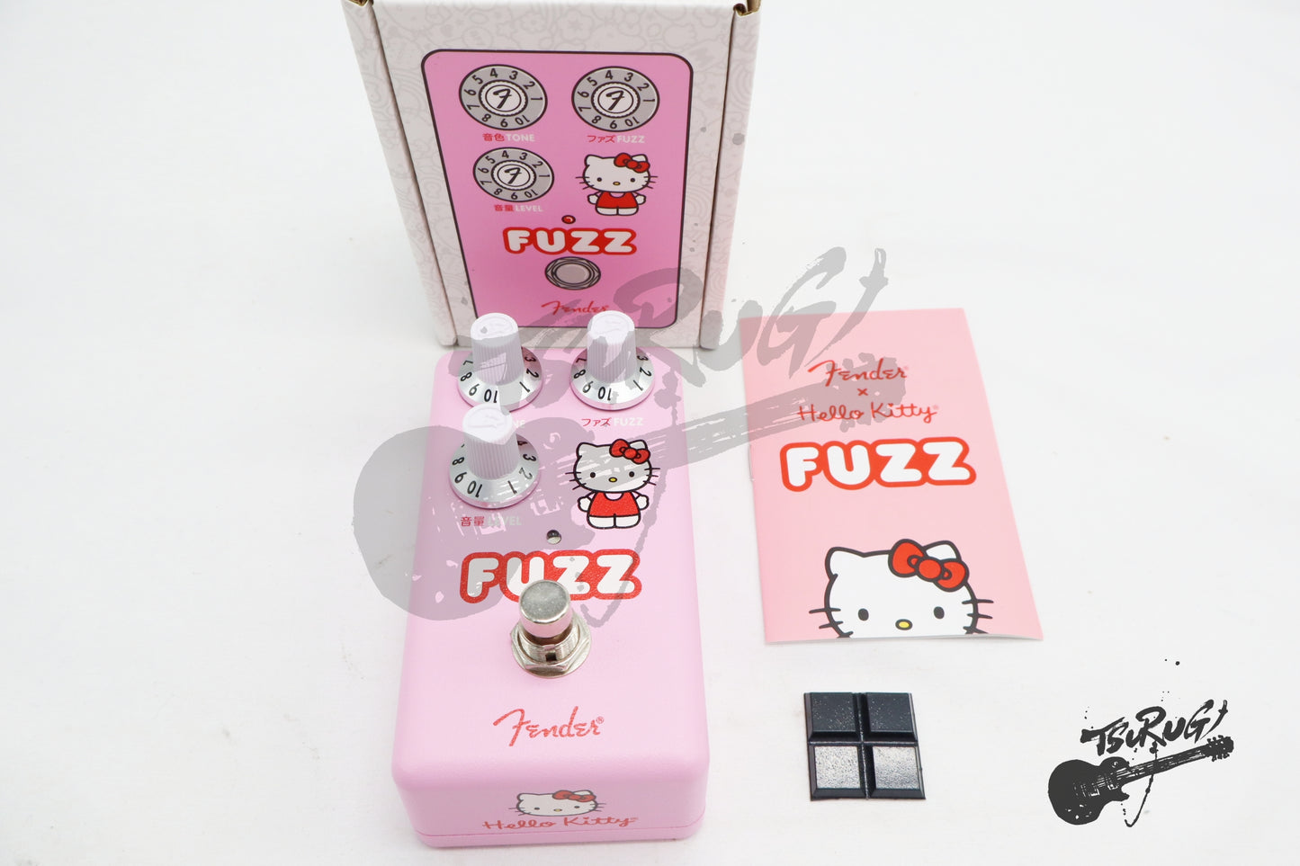 Hello Kitty x Fender HELLO KITTY FUZZ Compact effector Pedal New