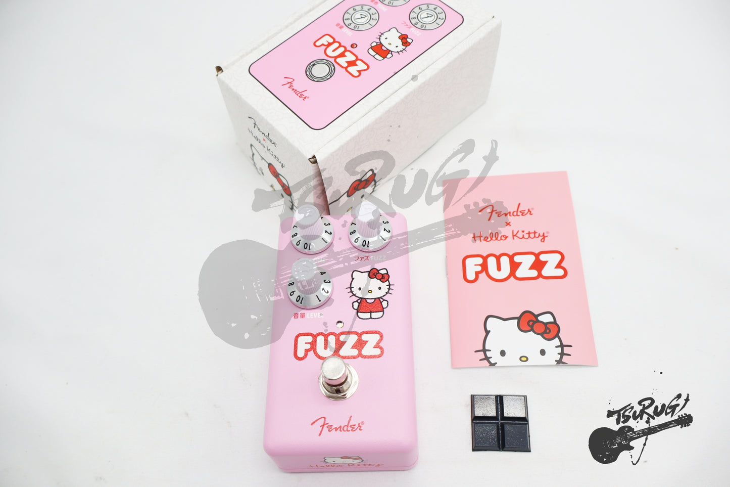 Hello Kitty x Fender HELLO KITTY FUZZ Compact effector Pedal New