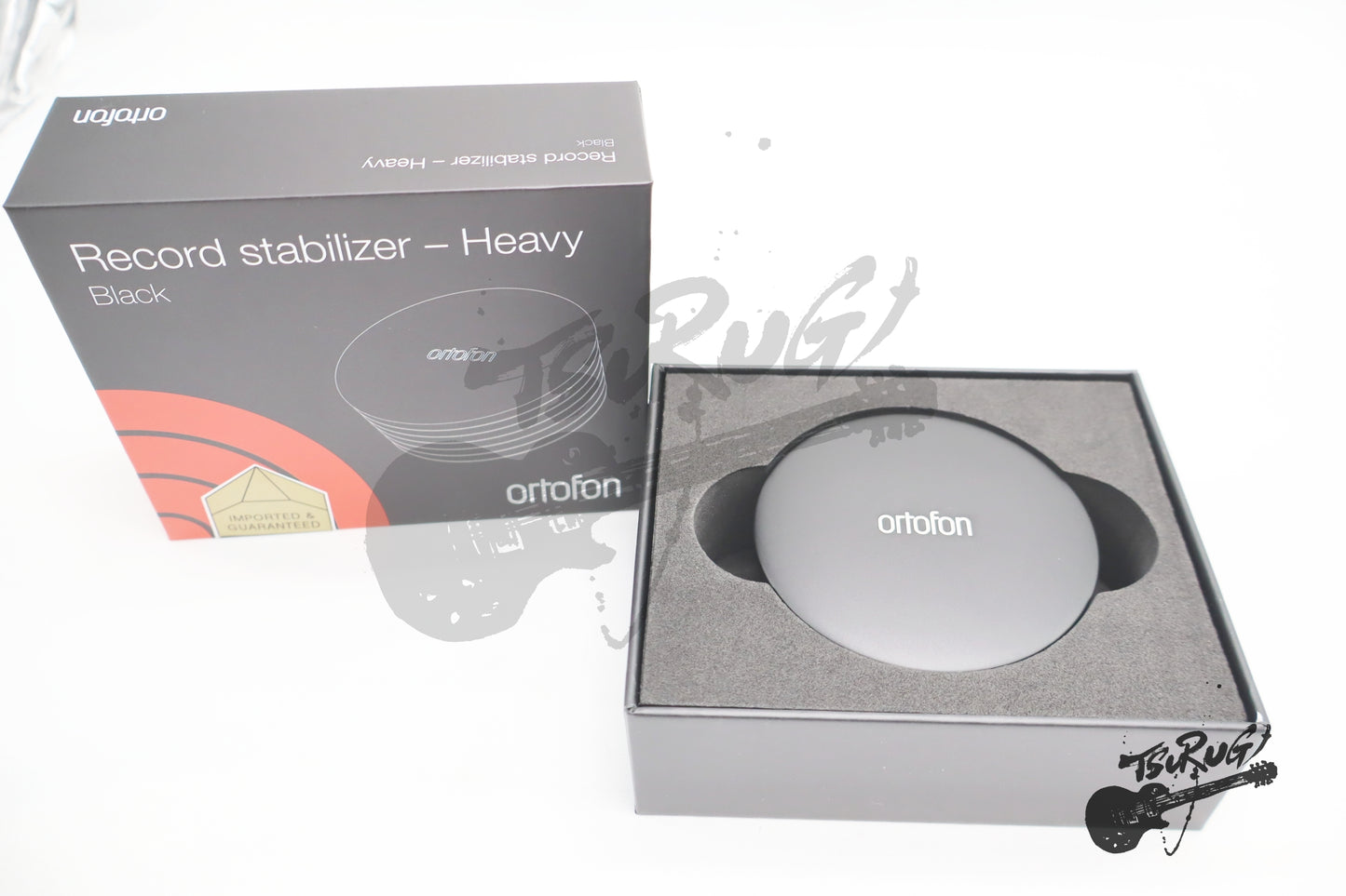 Ortofon Record Stabilizer Turntable Supported Weight Heavy Black 350g New