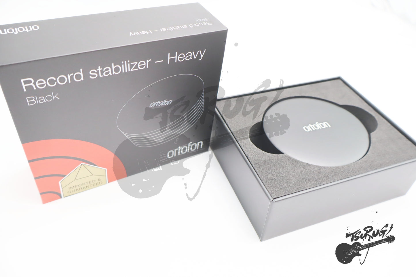 Ortofon Record Stabilizer Turntable Supported Weight Heavy Black 350g New