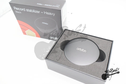 Ortofon Record Stabilizer Turntable Supported Weight Heavy Black 350g New