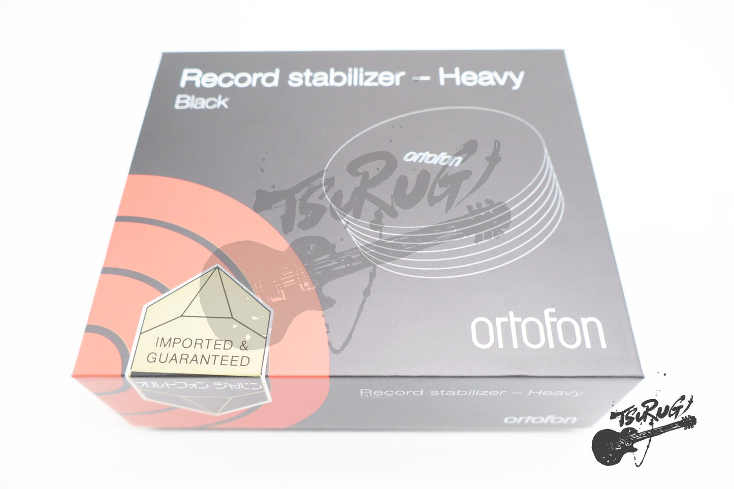 Ortofon Record Stabilizer Turntable Supported Weight Heavy Black 350g New