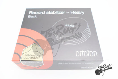 Ortofon Record Stabilizer Turntable Supported Weight Heavy Black 350g New