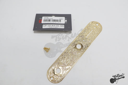GOTOH CP-10-Art-01 Gold control plate for telecaster guitar art collection Gold