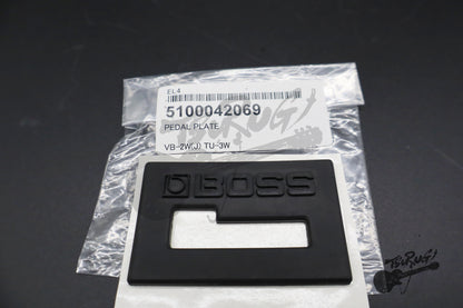 BOSS Logo Rubber Seal Plate Guitar Effect Compact Foot Pedal Waza Craft New