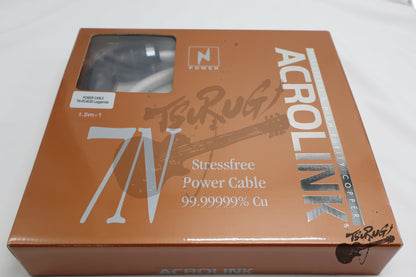 ACROLINK genuine AV-AMPLIFIER POWER CABLE 7N-PC4030 Leggenda 1.5M New