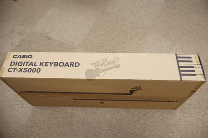 Casio CT-X5000 61-Key Portable Keyboard w/music stand ac adpter