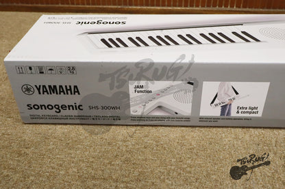 Yamaha SHS-300 SonoGenic Mini Keytar White 37 Keys 12 Voices SHS-300WH w/strap