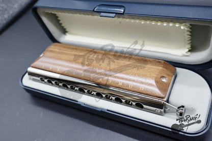 SUZUKI G-48W Chromatic Harmonica Gregoa Series Wooden Cover Model 3-Octave New