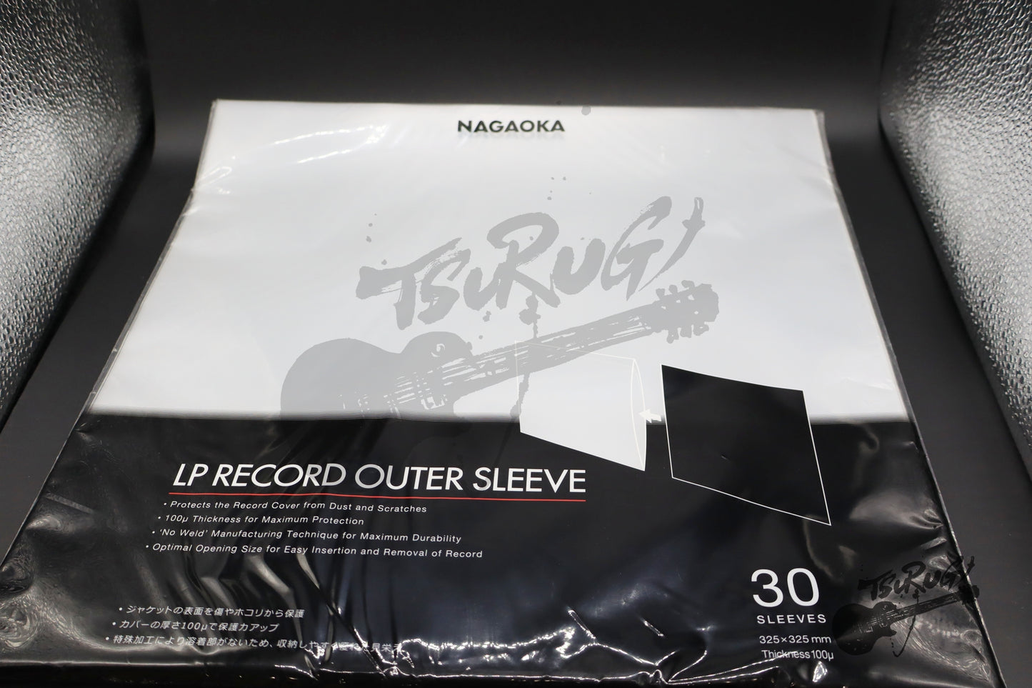 NAGAOKA JC30LP LP jacket cover 30 pcs sheets 100μ PP Genuine made in JAPAN New