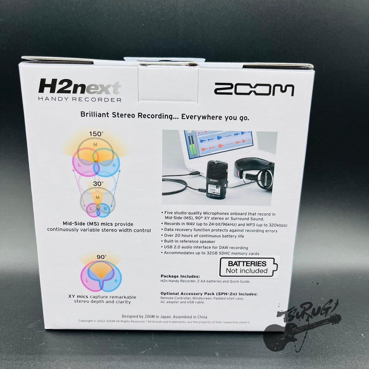 Zoom H2n Handy Portable Digital Audio Recorder NEW Linear PCM/IC genuine New