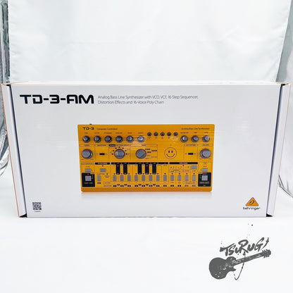 Behringer TD-3-Yellow Analog Bass Line Synthesizer Yellow Genuine product New