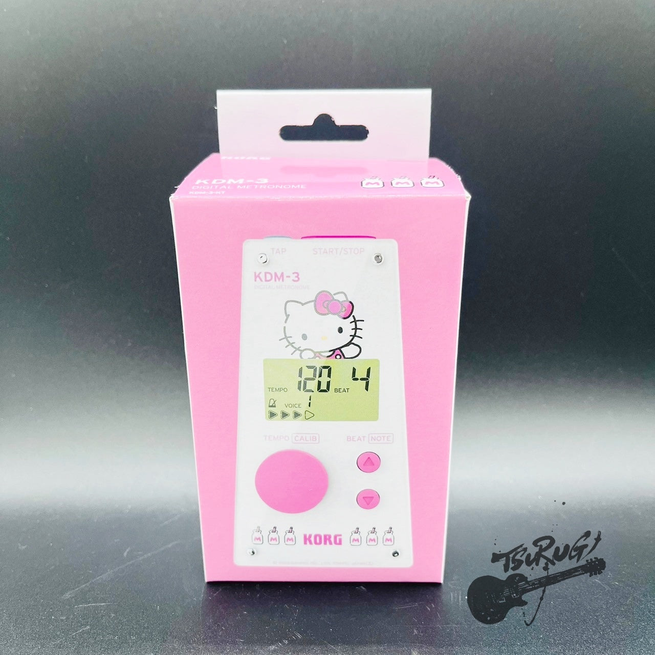 Korg KDM-3-KT Hello Kitty model Digital Metronome genuine Brand New