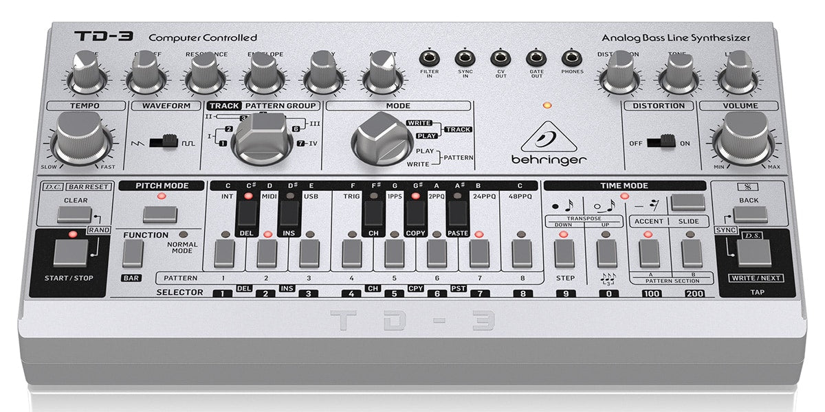 BEHRINGER Analog Bassline Synthesizer TD-3-SR Genuine product New