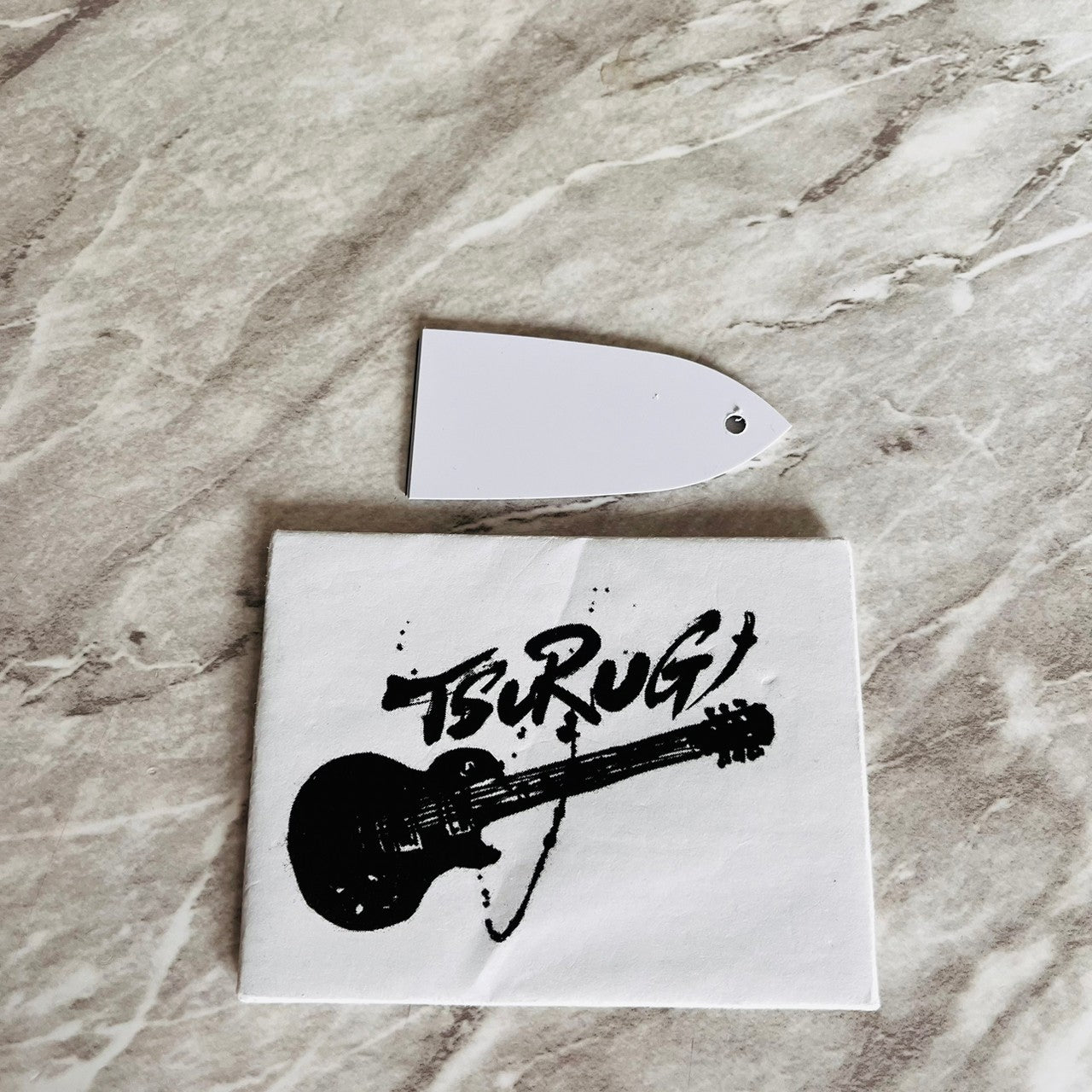 ESP Truss Rod Cover AJ Cover 2 BLK/W Brand New