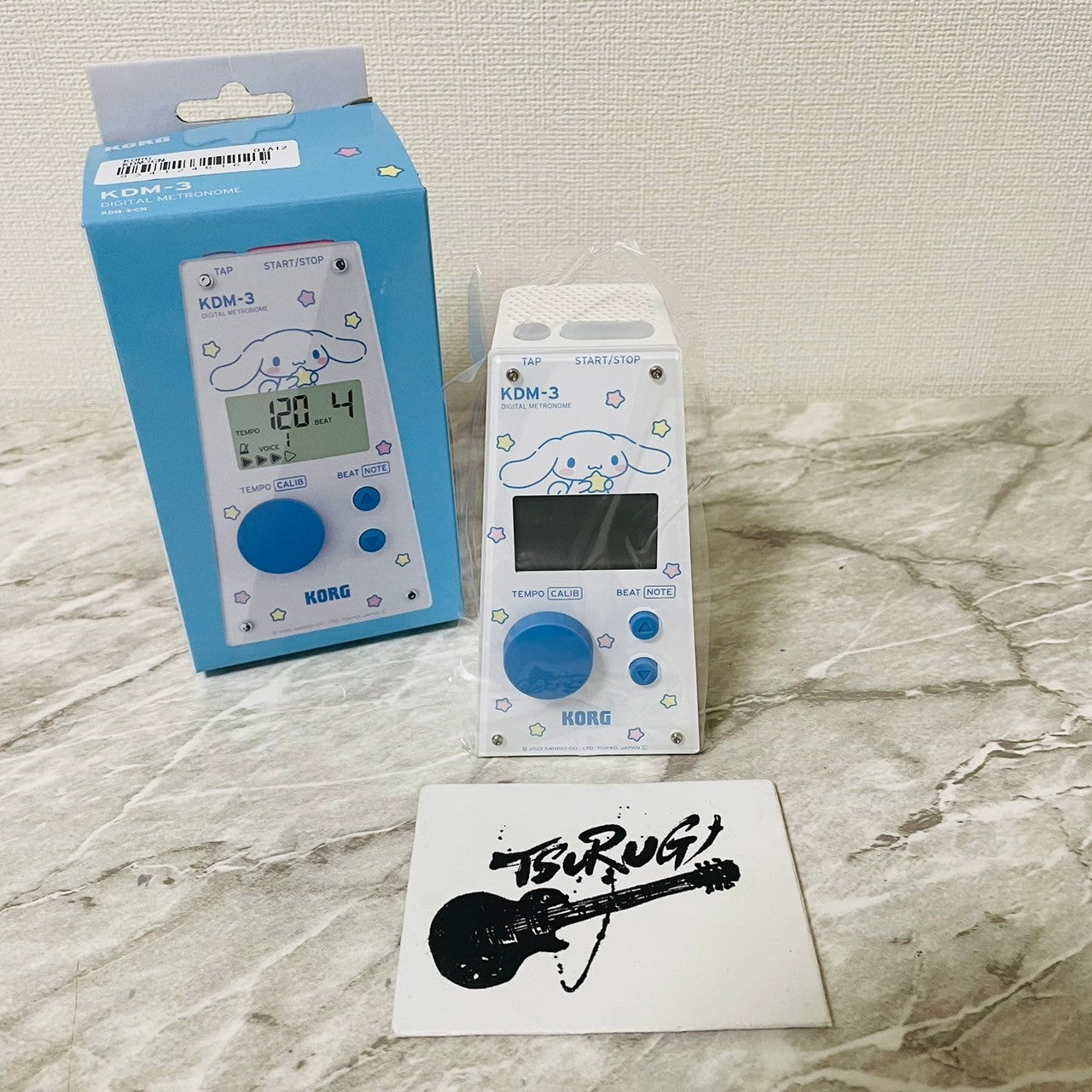 Korg KDM-3-CN Cinnamoroll model Digital Metronome genuine Brand New