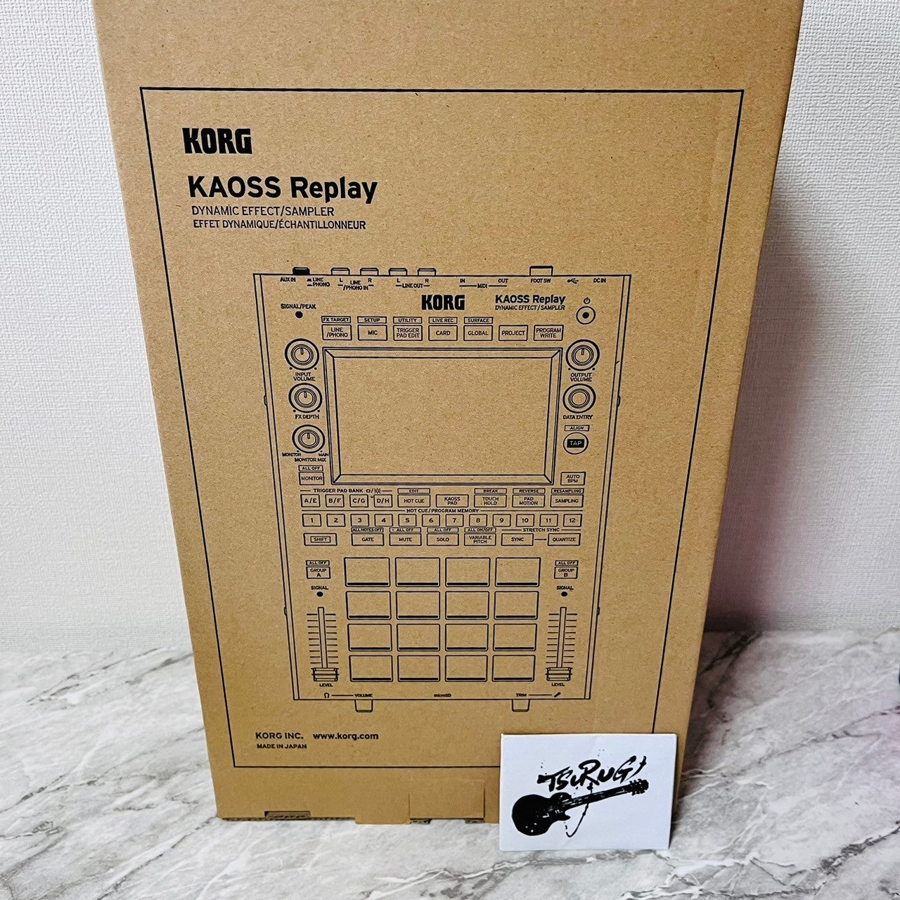 KORG KAOSS Replay Dynamic Effect / Sampler All-in-One DJ Performance genuine New