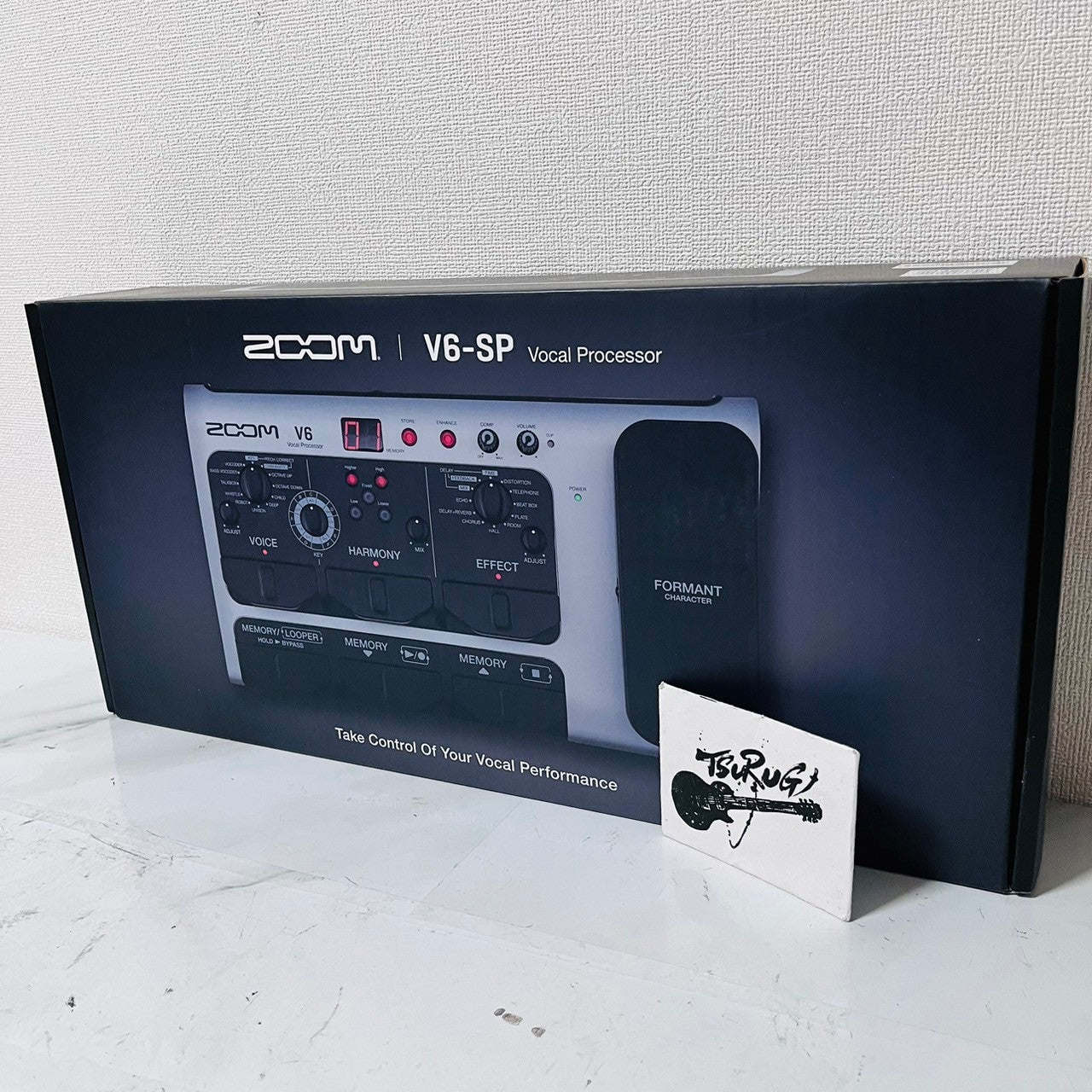 ZOOM V6-SP Vocal Processor Looper Formant Octave Pitch Correct Pedal genuine New