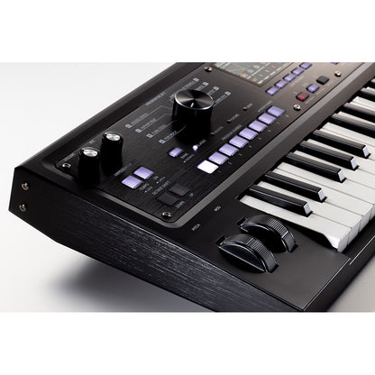 KORG microKORG 2 SYNTHSIZER VOCODER 37 key MK-2 MBK Metallic Black w/soft case