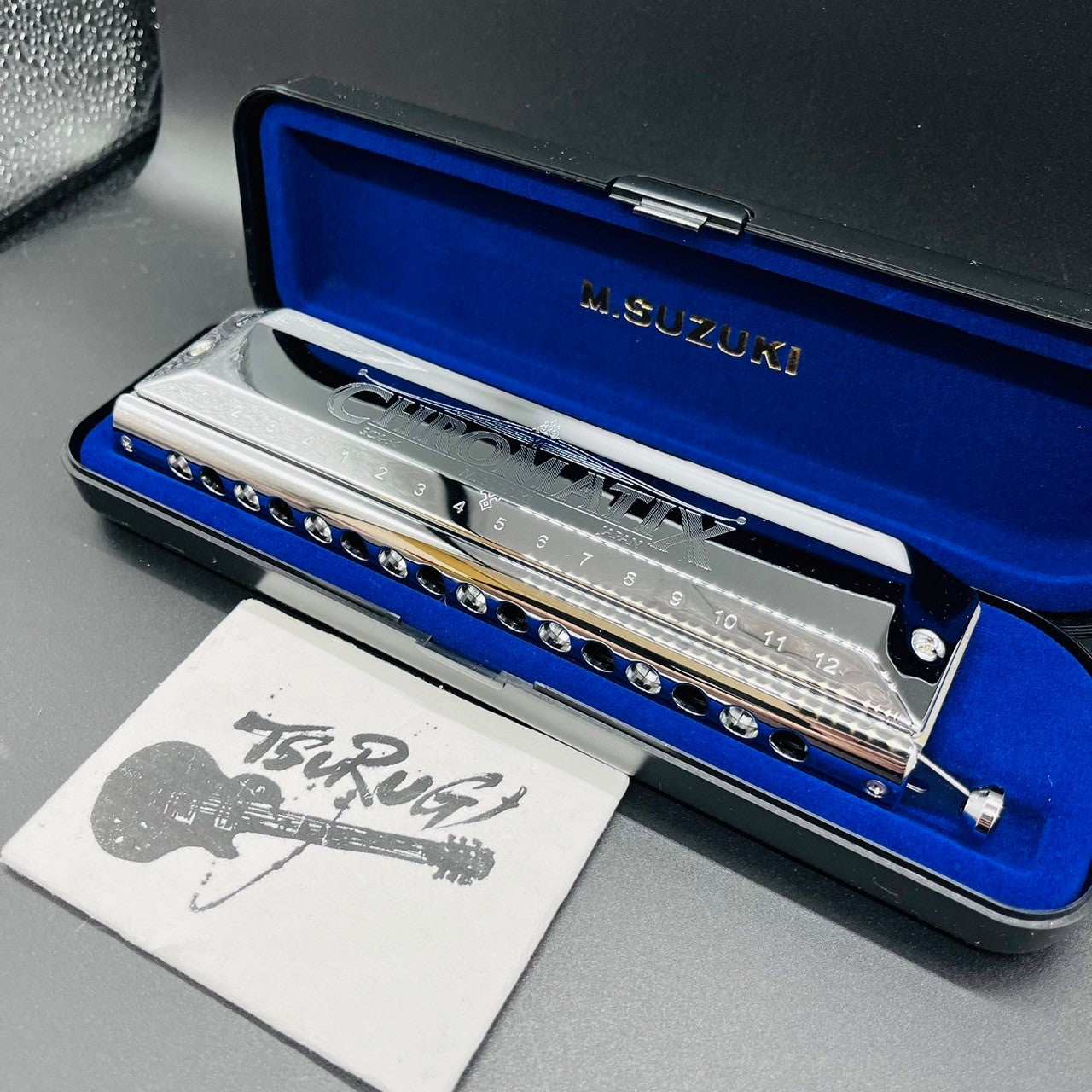 Suzuki SCX-64 Chromatic Harmonica 16 Holes 64 Sound Standard w/Plastic Case