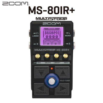 Zoom MS-80IR+ MultiStomp Multi-effects Pedal Genuine product New