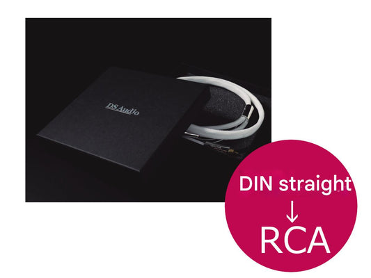 DS Audio PH-001 Phono cable (DIN Straight type to RCA/1.2m)