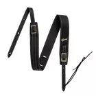 Gibson Guitar Leather Strap ASTRBDR-BLK Bkack Color ASTRBDR-BLK genuine New