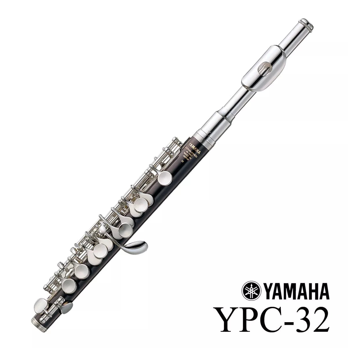 Yamaha YPC-32 Piccolo Wind Musical Instrument Black Nickel Silver New