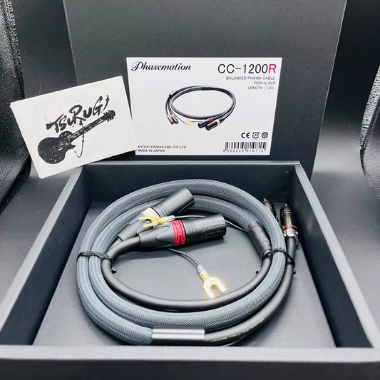 PHASEMATION CC-1200R Balanced transmission Phono Cable RCA×2- XLR×2 1.2m