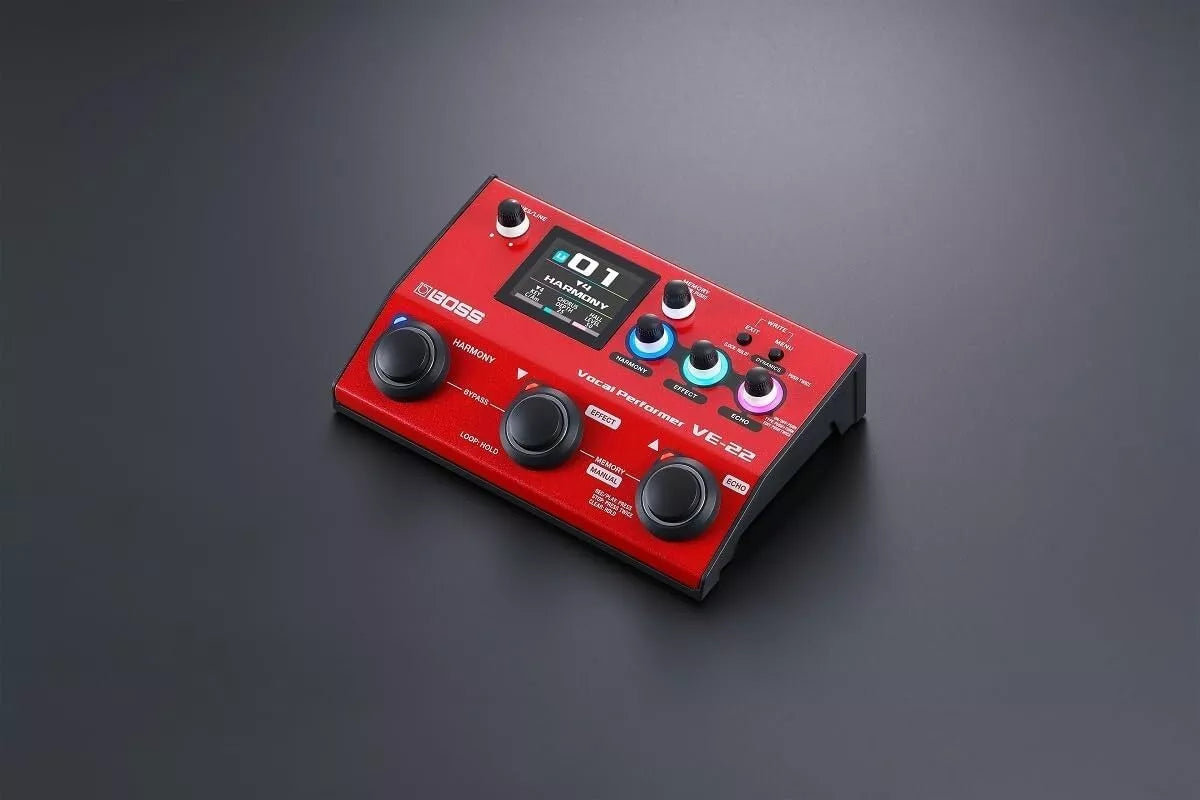 Boss VE-22 Vocal Performer Voice Effects Pedal Genuine product New from JAPAN