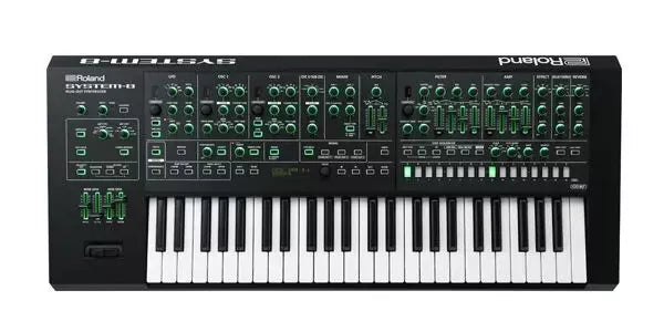 Roland AIRA System-8 49 Keys Analog Plug-out Keyboard Synthesizer w/ac cable